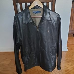 Ralph Lauren Men's Lambskin Leather Jacket